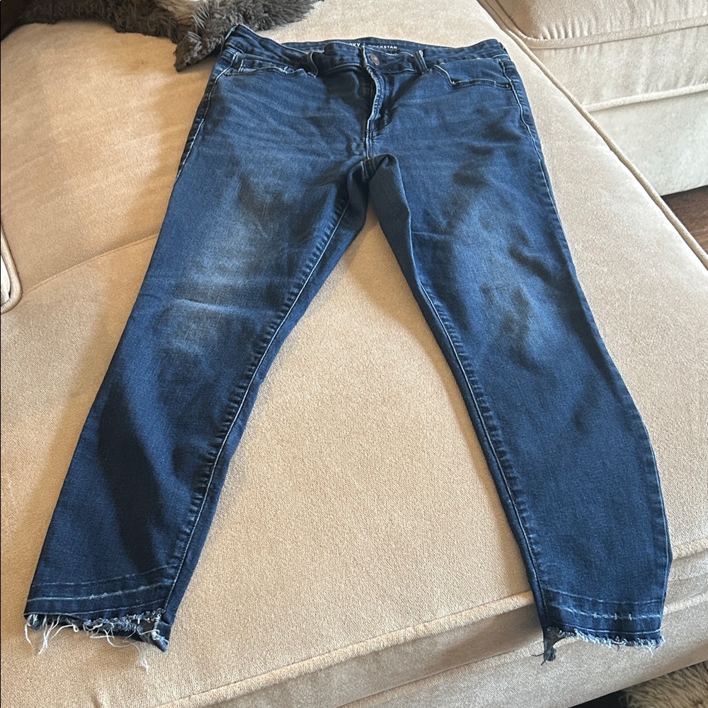Old Navy Women’s Dark Blue Straight Jeans